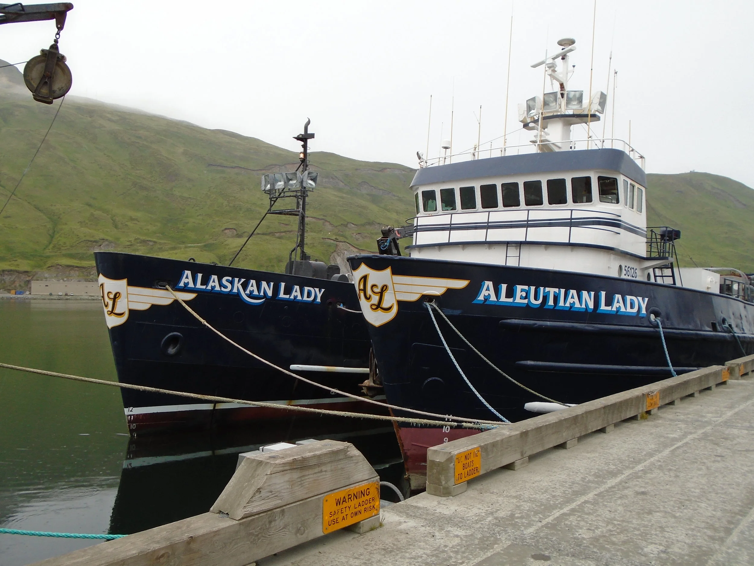 The Aleutian Lady and The Alaskan Lady - Dutch Harbor