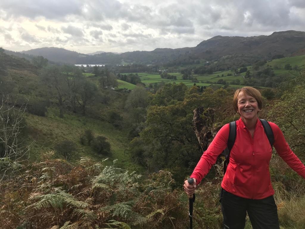 Looking back at Grasmere Lake