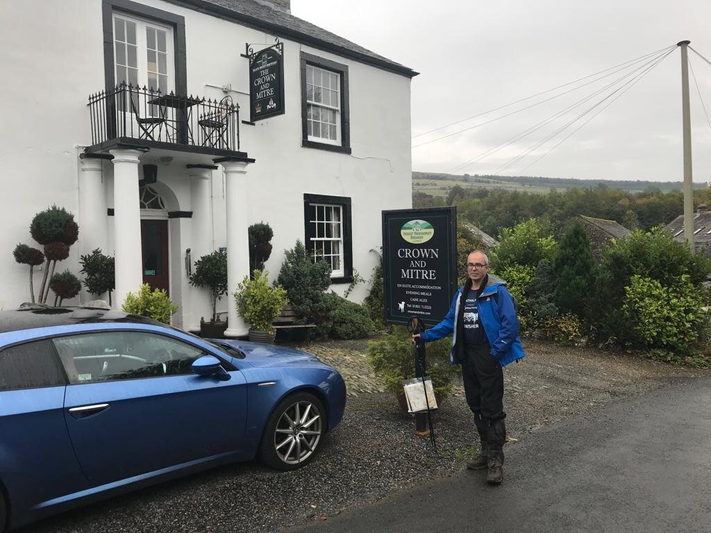 Leaving the Crown and Mitre