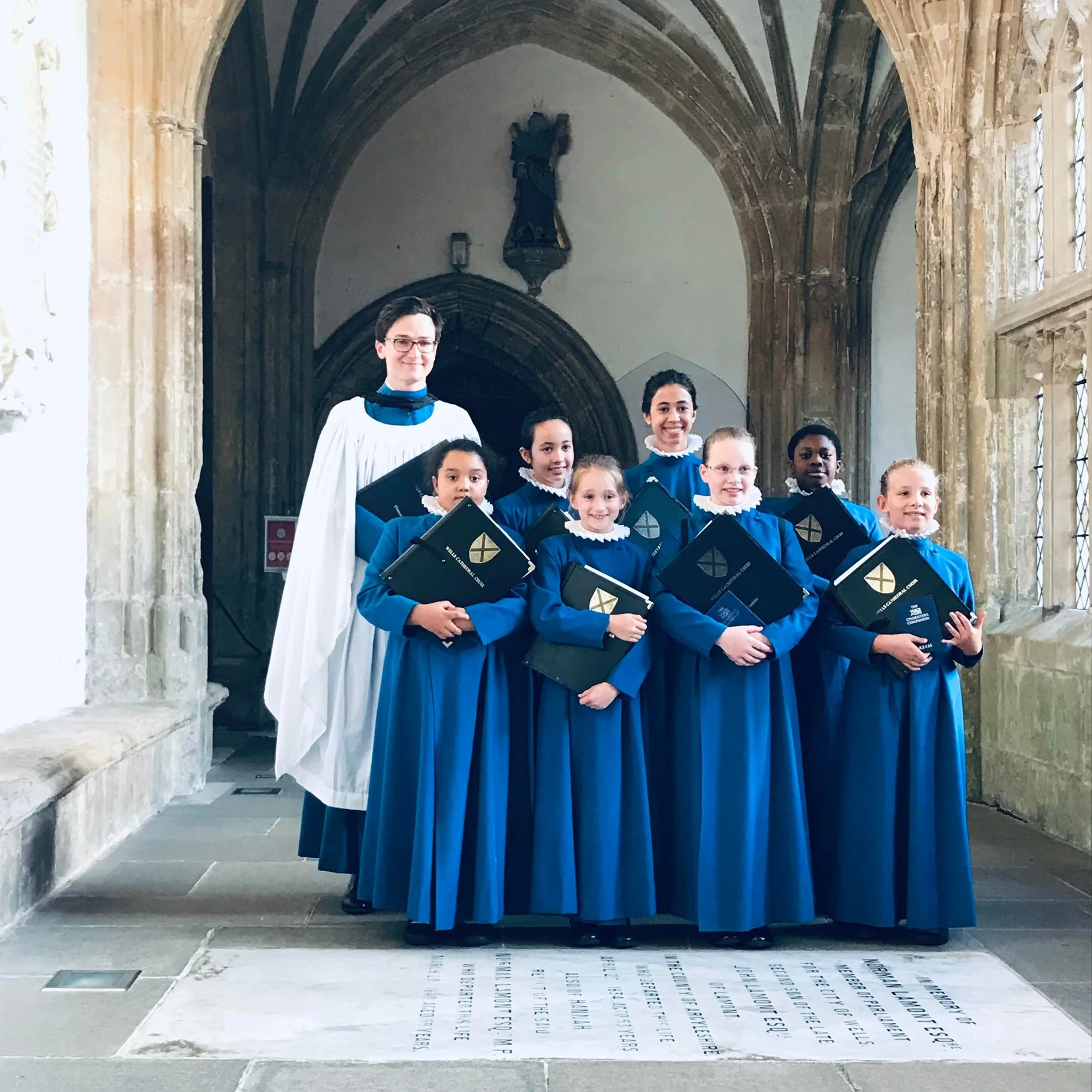 Walter when he first joined as a Chorister age 9.jpg