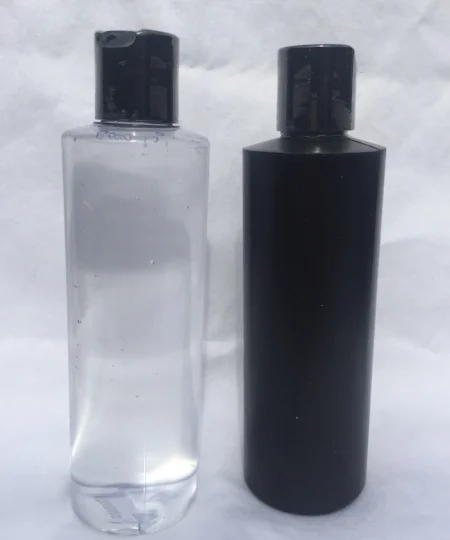 8 oz of Slik Willie FJ Lubricant- our non staining hybrid silicone lubricant in a completely plain package. Clear or black bottle. 