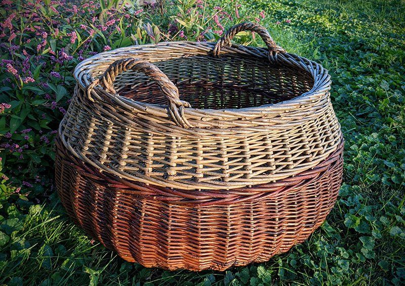Big Rounded Bushel Basket Workshop (intermediate level) at Windsor Farm Works