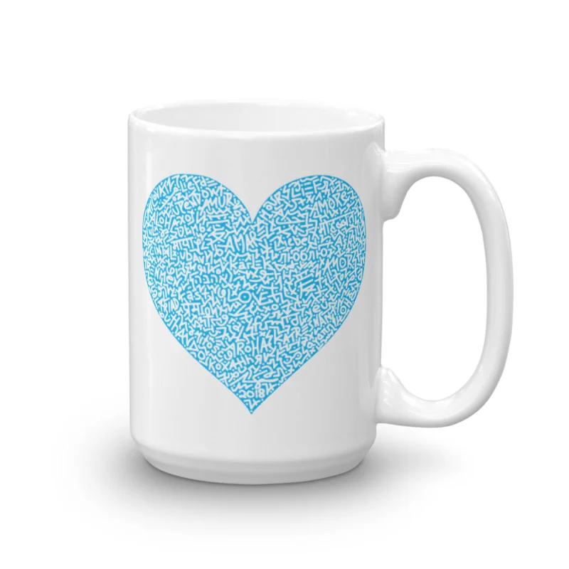 Blue One Love Mug.jpg