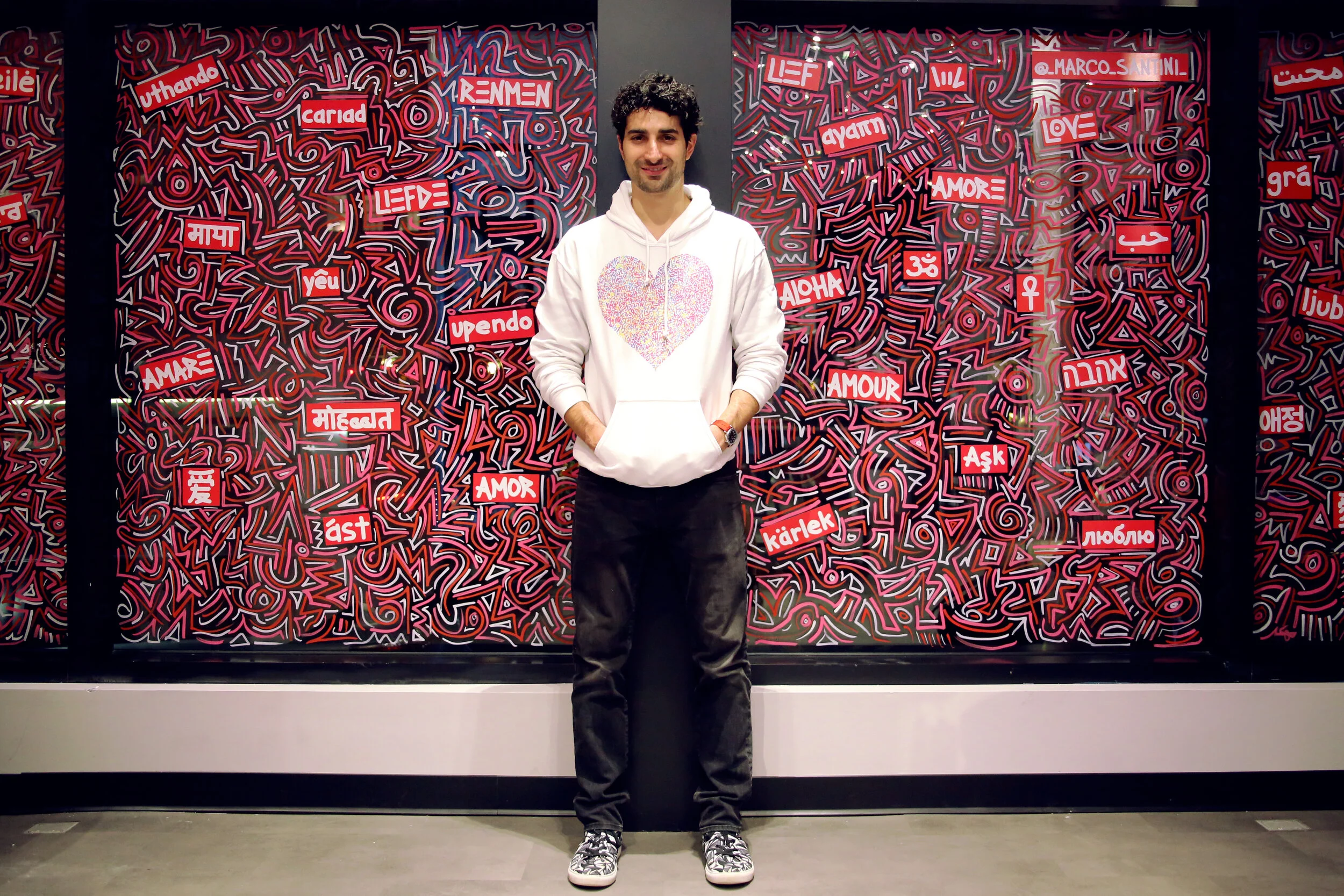Marco Santini with Finished Bloomingdale's Mural.JPG