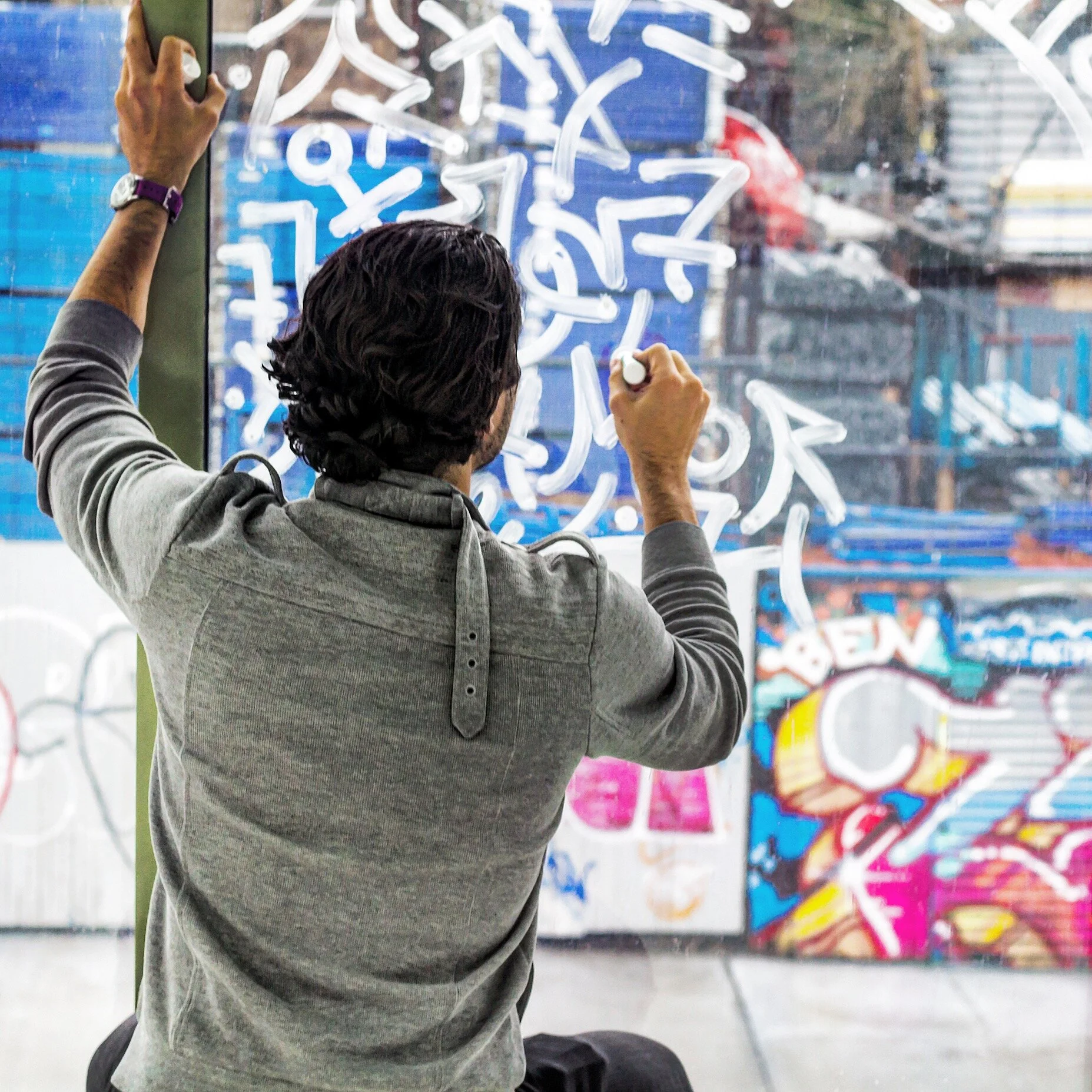 *Love in Multiple Languages @ Stray Paint Bushwick.JPG