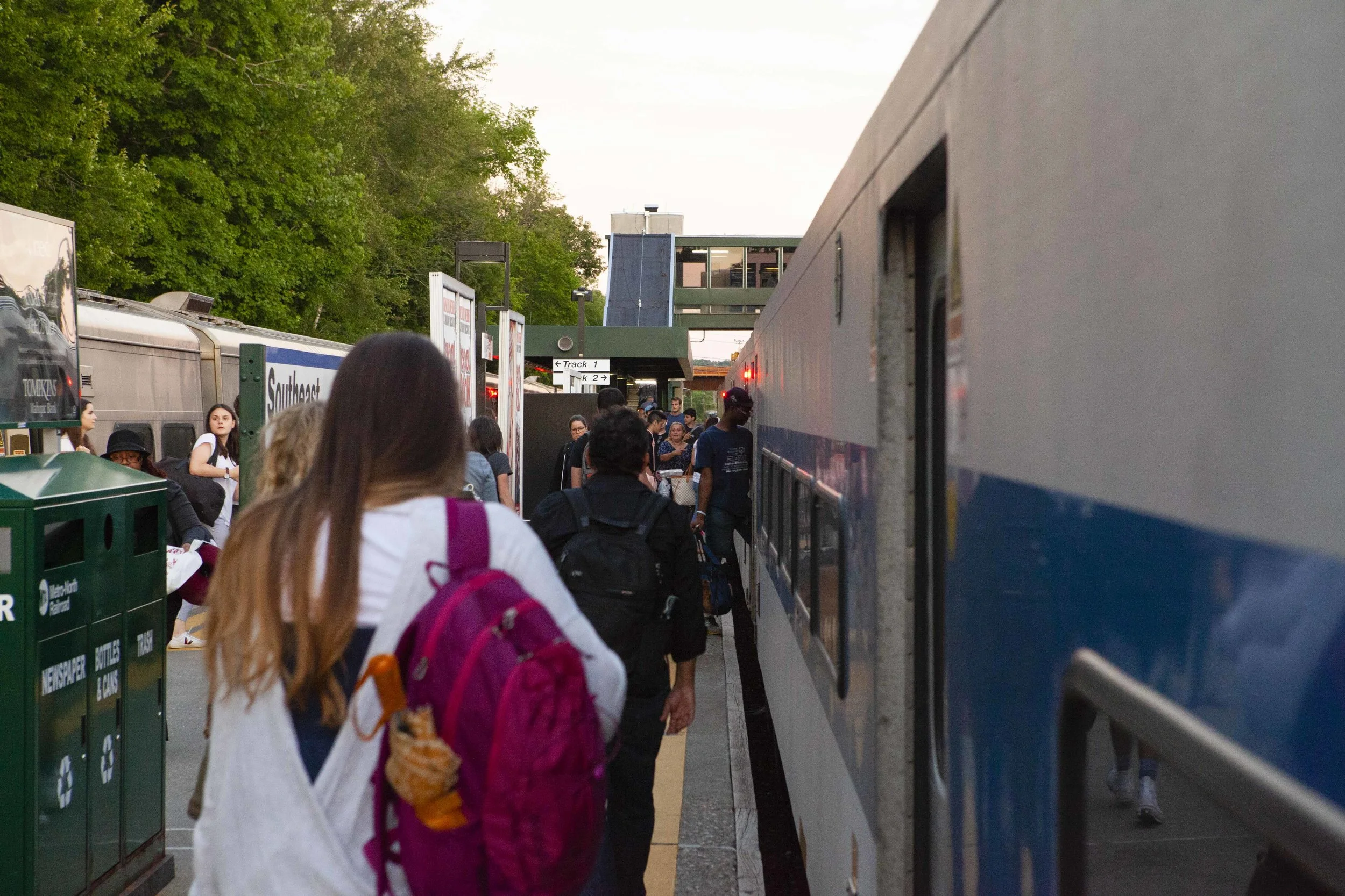 I transfered at Southeast to the Wassaic bound train where I would meet my mom. 