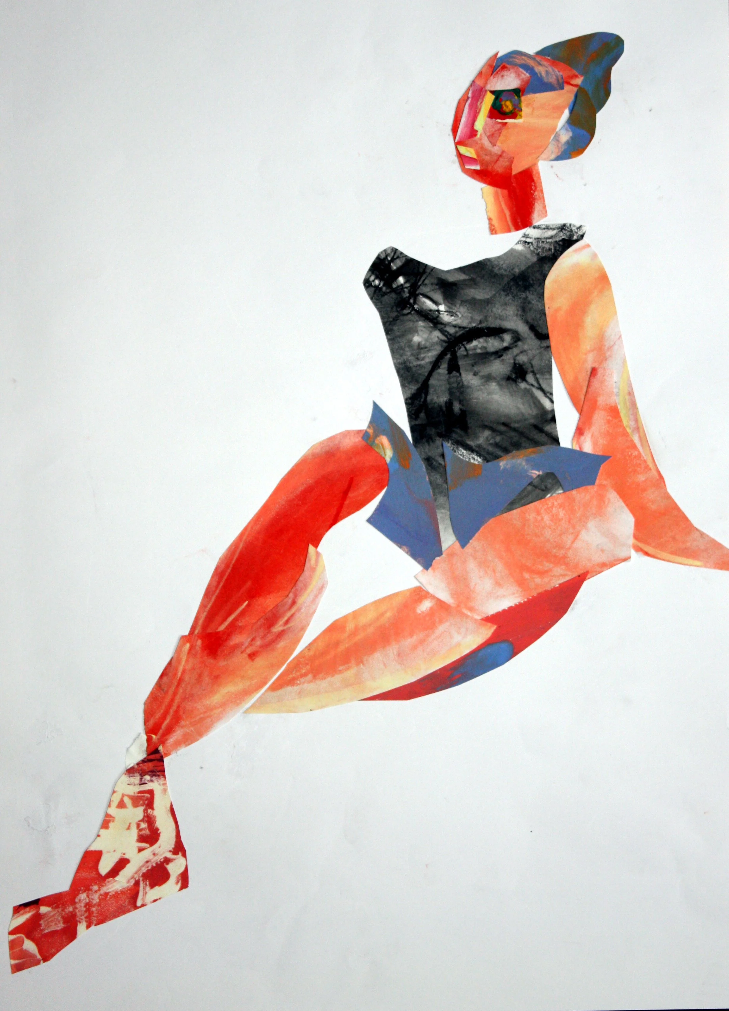 Georgina ballerina sitting