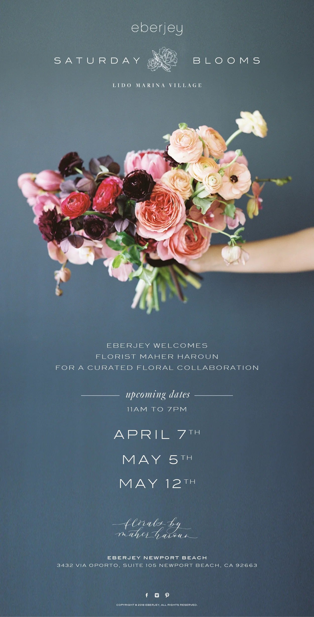 Saturday Blooms at Eberjey Newport Beach.jpg