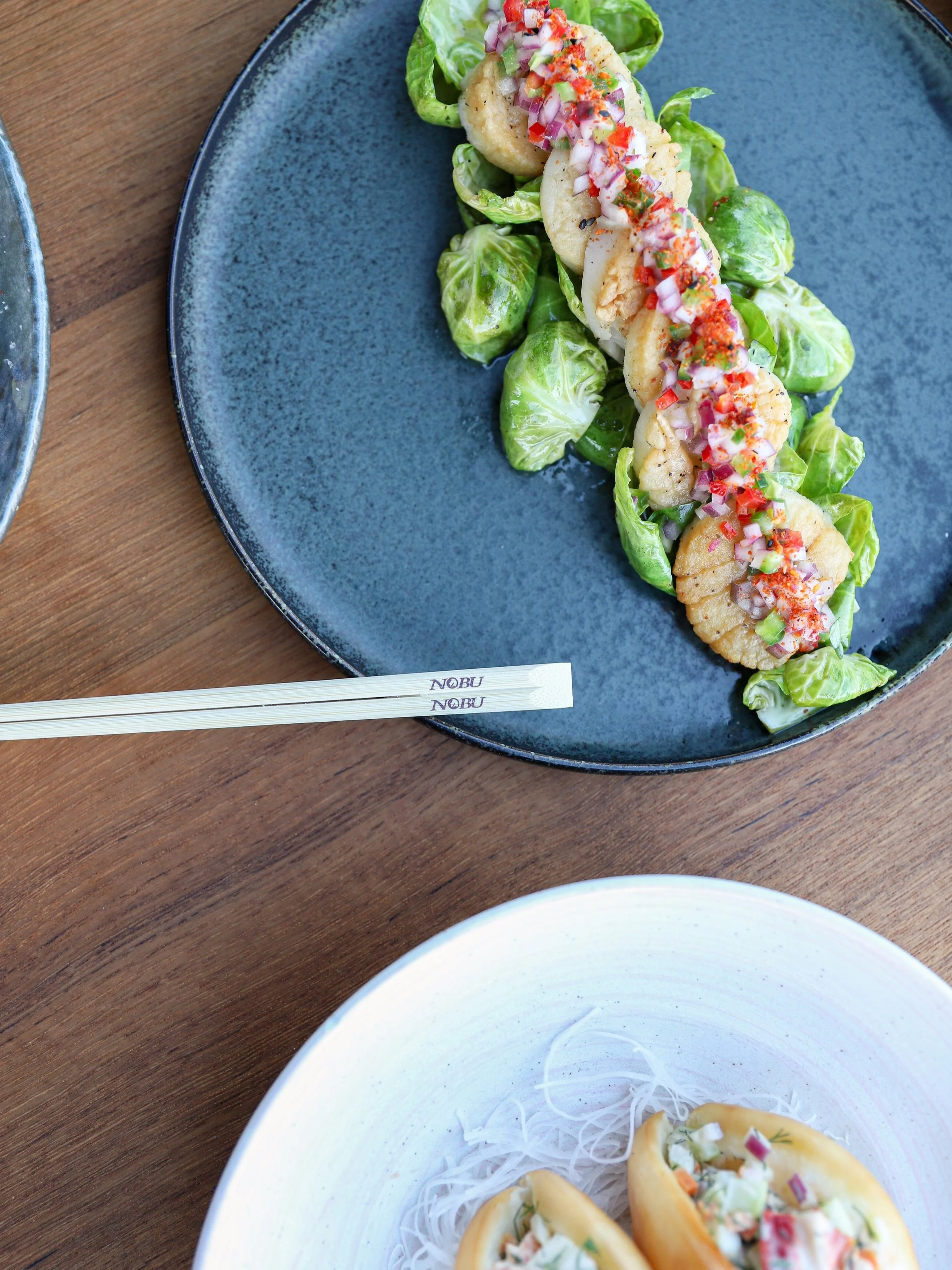 A night at @noburestaurants never disappoints.⁠
Catch you at a waterside table! #LidoMarinaVillage