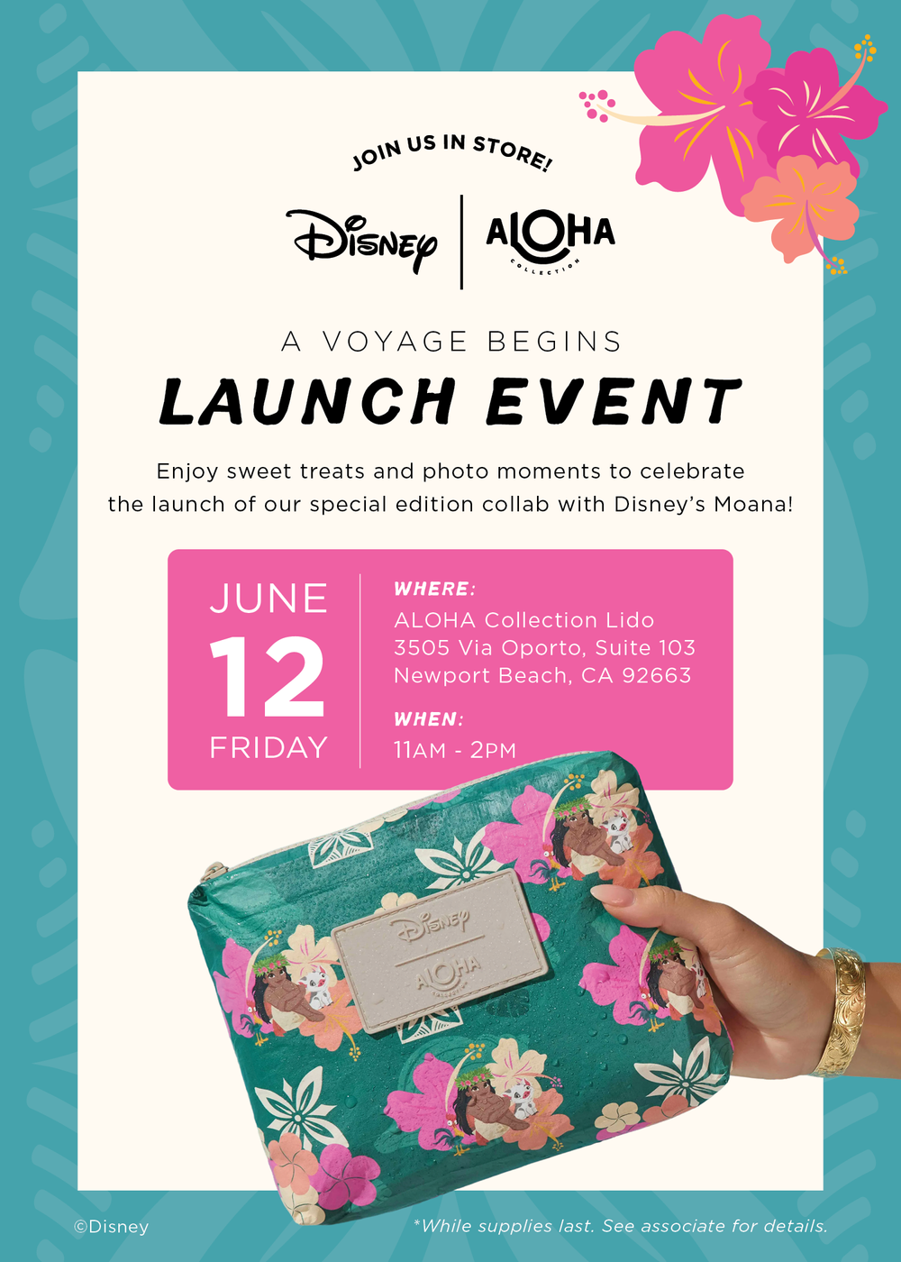 Moana Collaboration Launch Celebration at ALOHA Collection — Lido ...