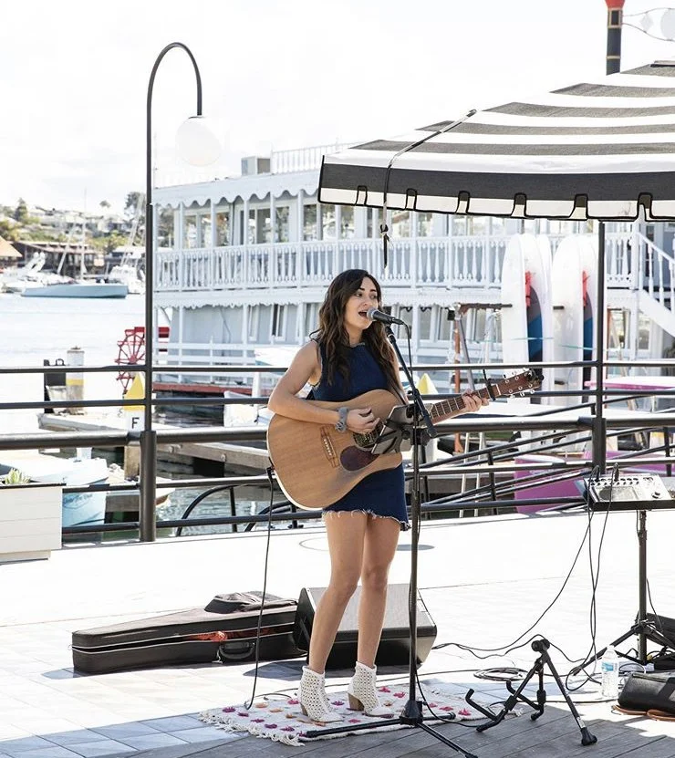 Live Music on the Lido Deck Lauren Black — Lido Marina Village
