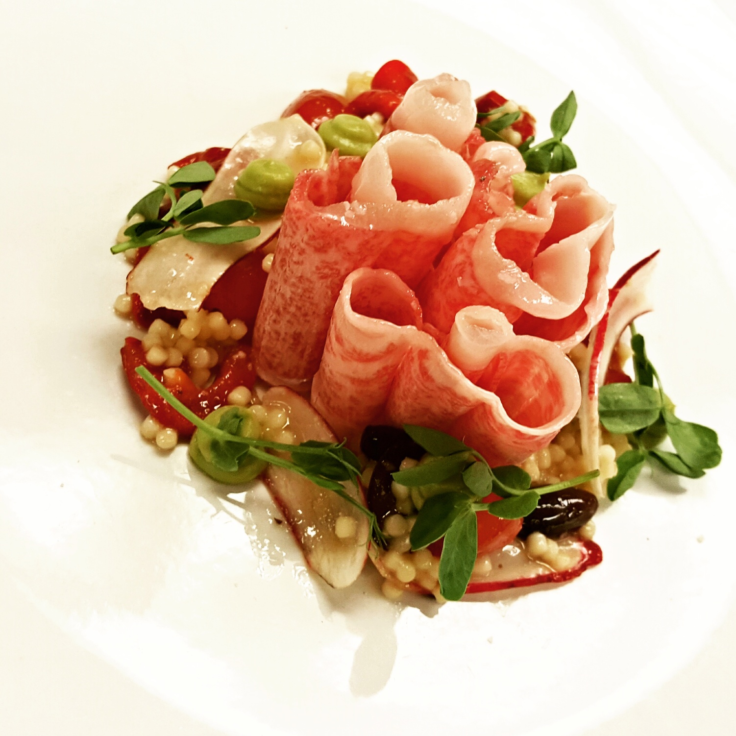 Michael Langdon:<br /> a5 Wagyu Carpaccio