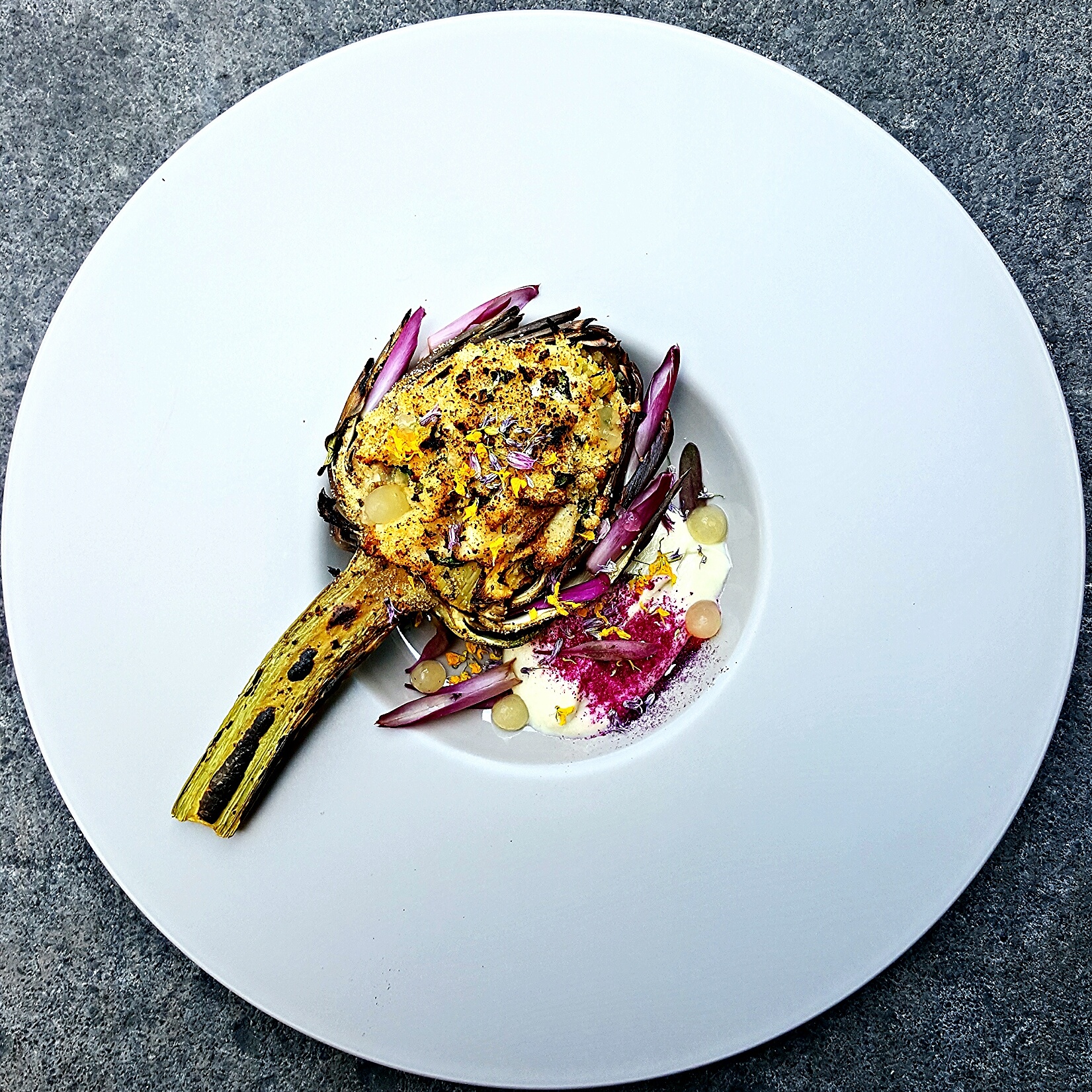 Michael Langdon/Glenmaura National Golf Club: Grilled Artichoke