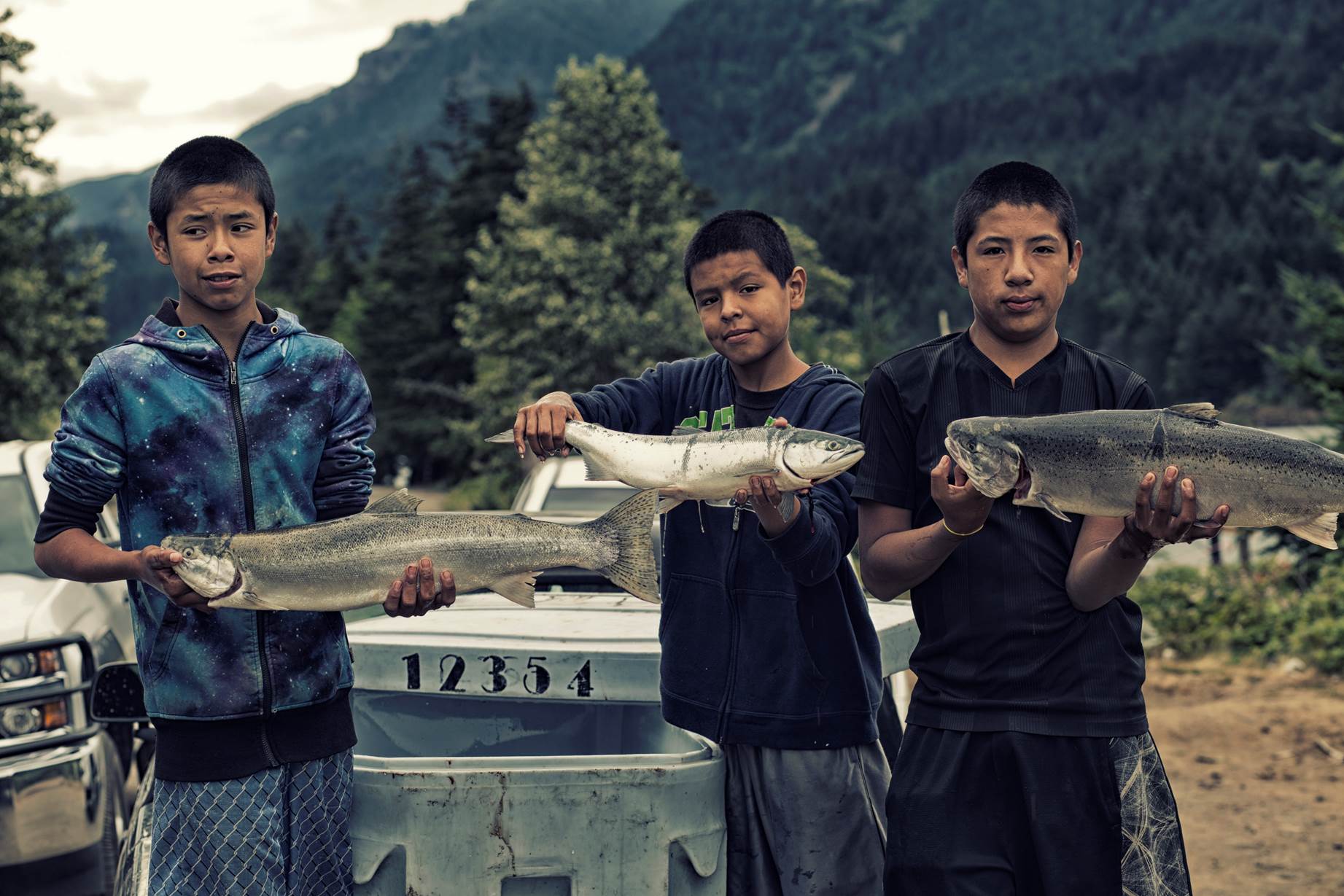 Yakima Nation caught Salmon and Steelheads