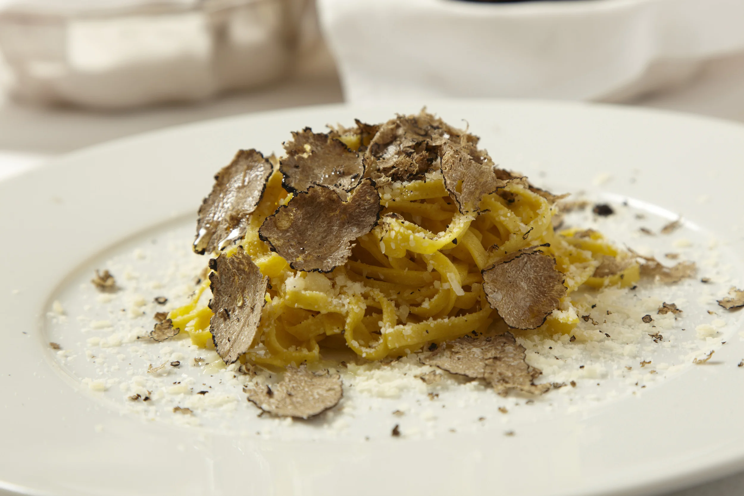 Chef Luisa Silvia <br/> Taglioline with Black Truffles
