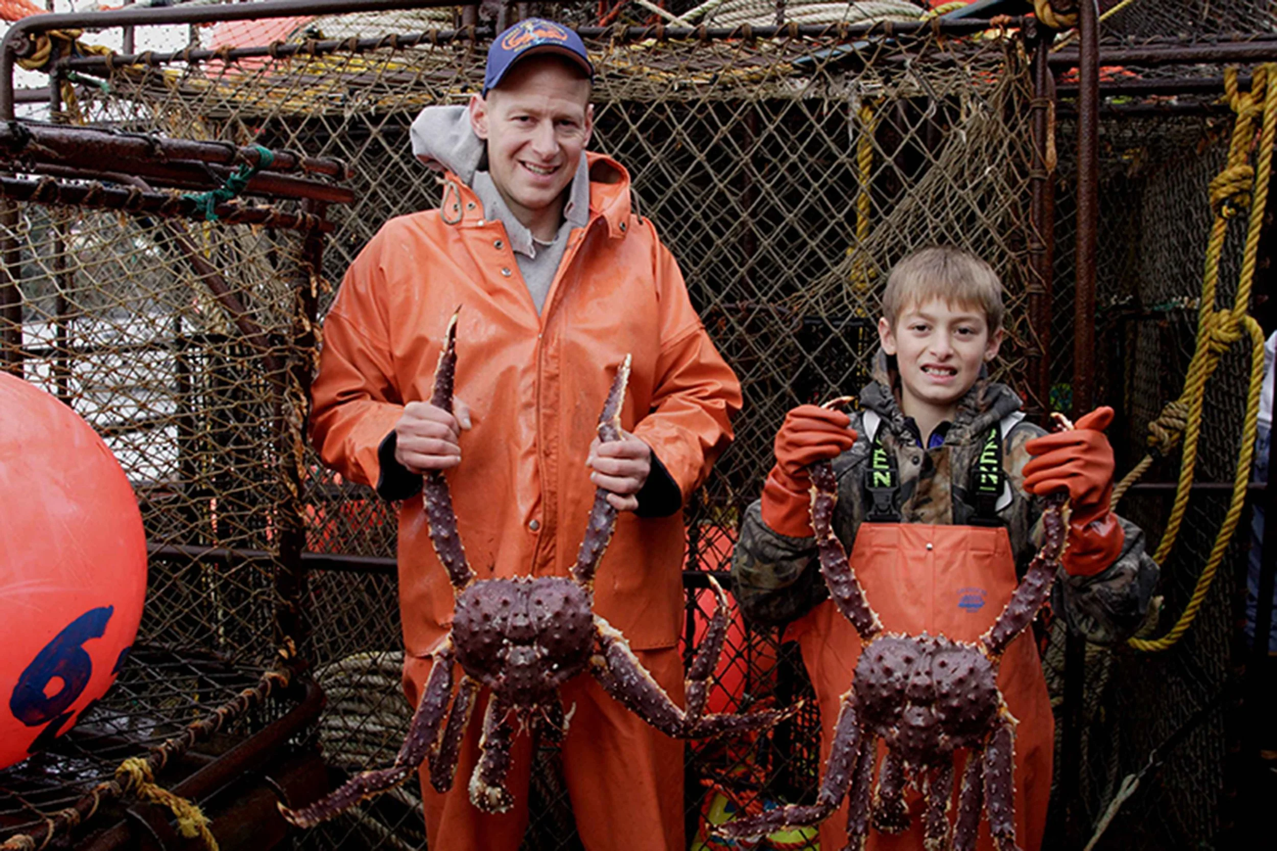 King Crabs are a family affair