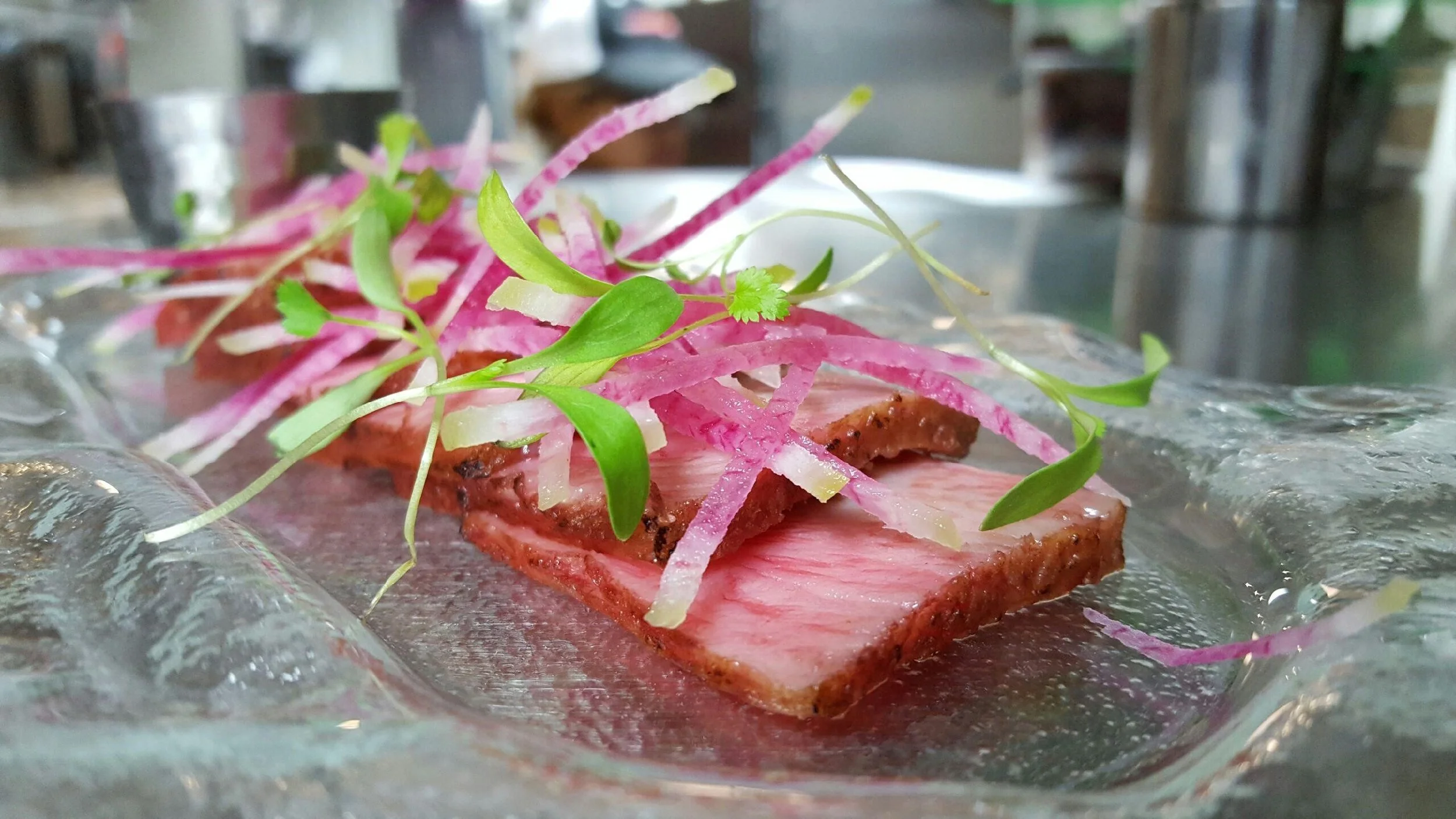 A5 Wagyu Sashimi <br/> Chef Brad at DC Prime