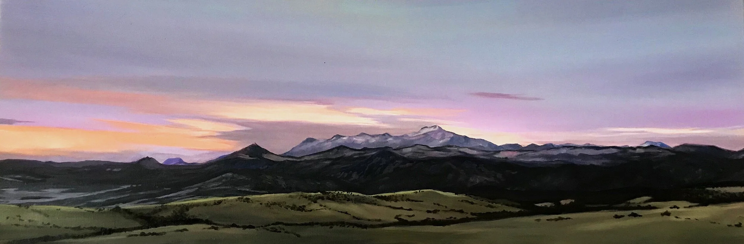 Backside of Mt. Evans