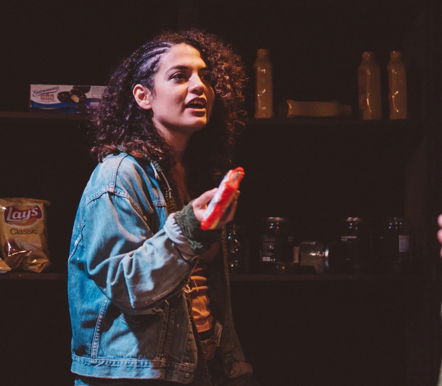 Box Collective Presents - Hurricane Sleep at IATI THEATRE / Character - Ome/ Photo Credit - Quincy Ledbetter