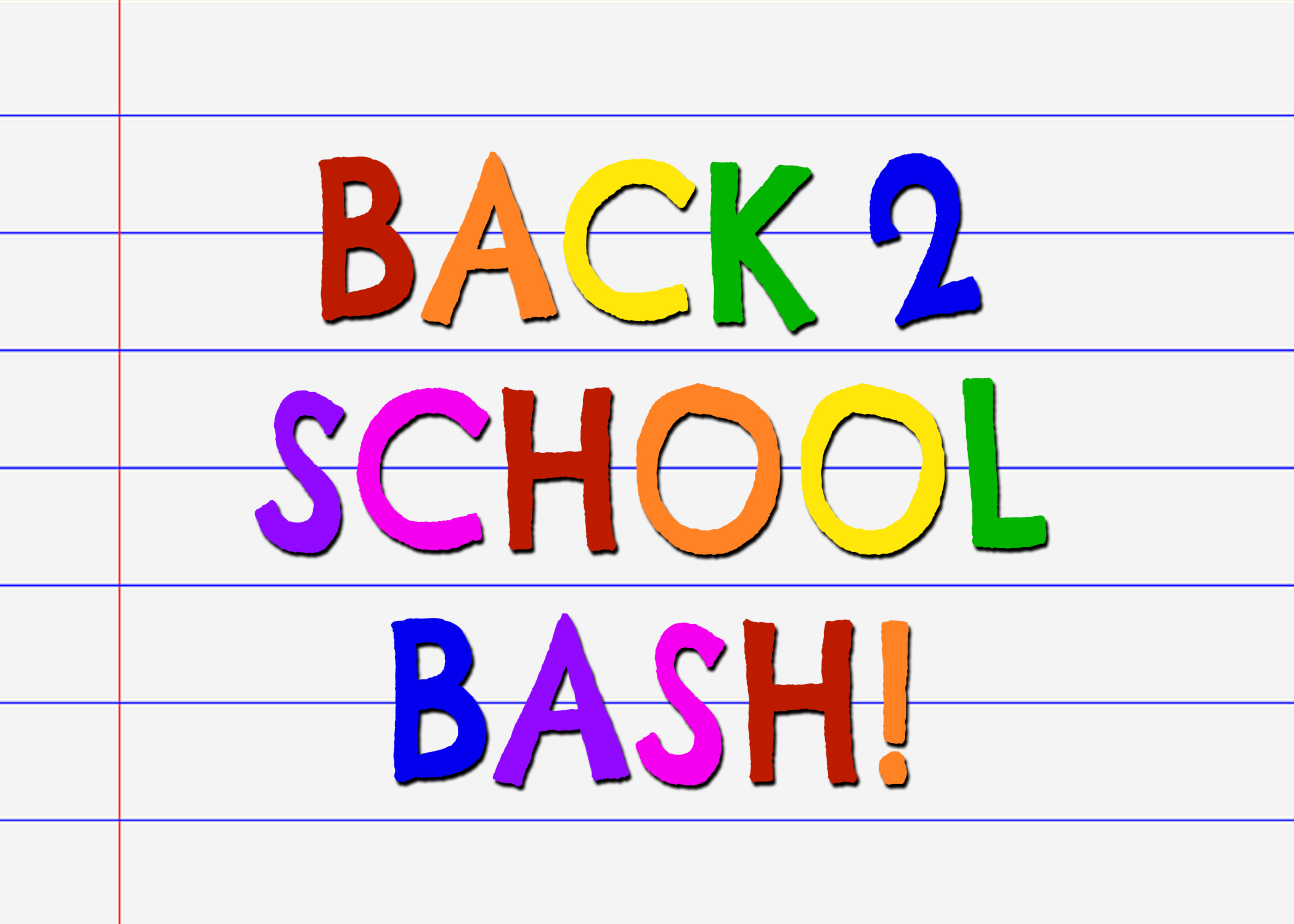 BACK 2 SCHOOL BASH! — Play Street Museum