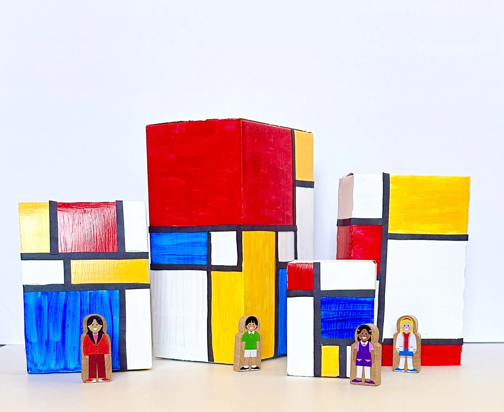Mondrian Blocks – Puzzle De Viaje Compacto Con 88 Desafíos, Edición Azul, Para Jugar Solo O En Equipo Desde 8 Años