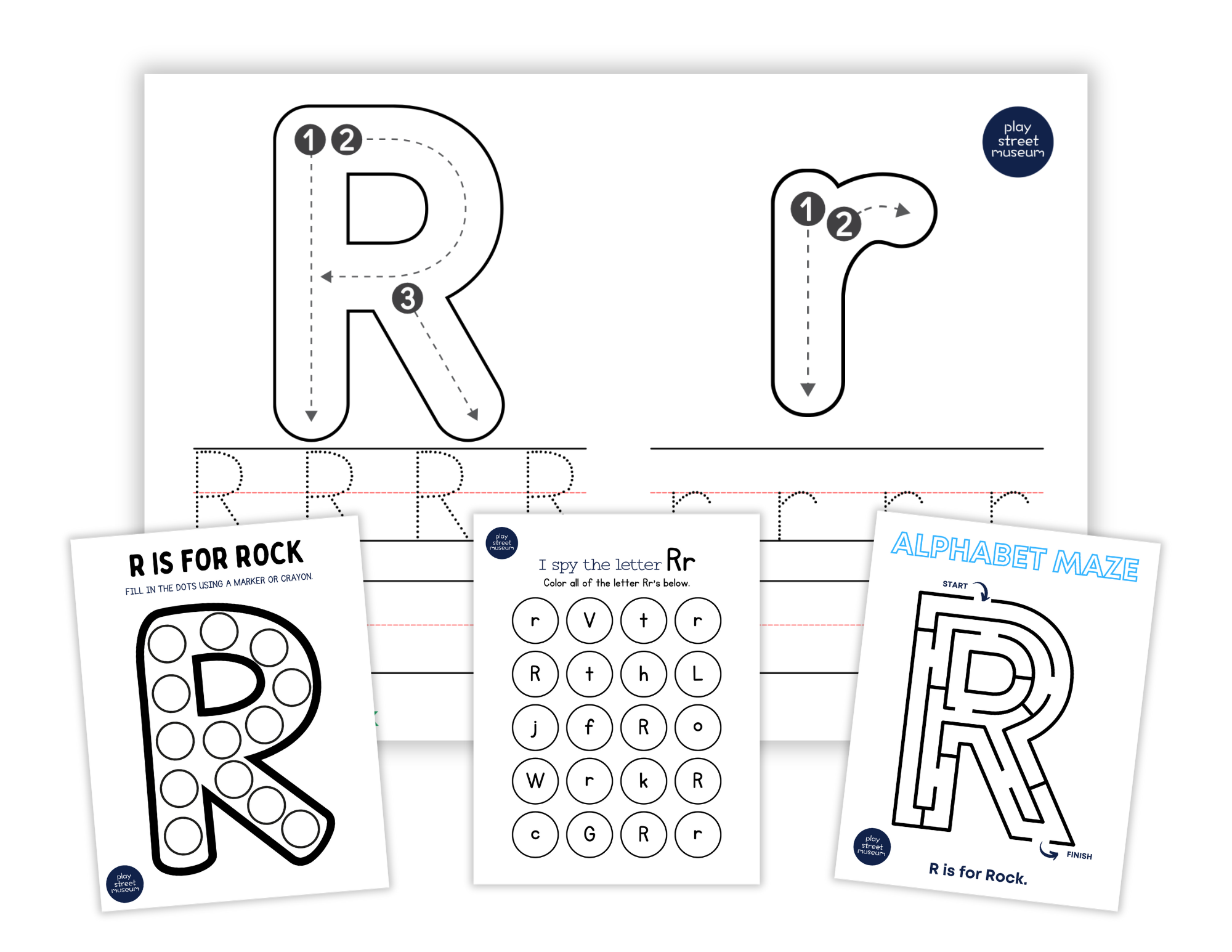 I Spy The Letter R — Play Street Museum