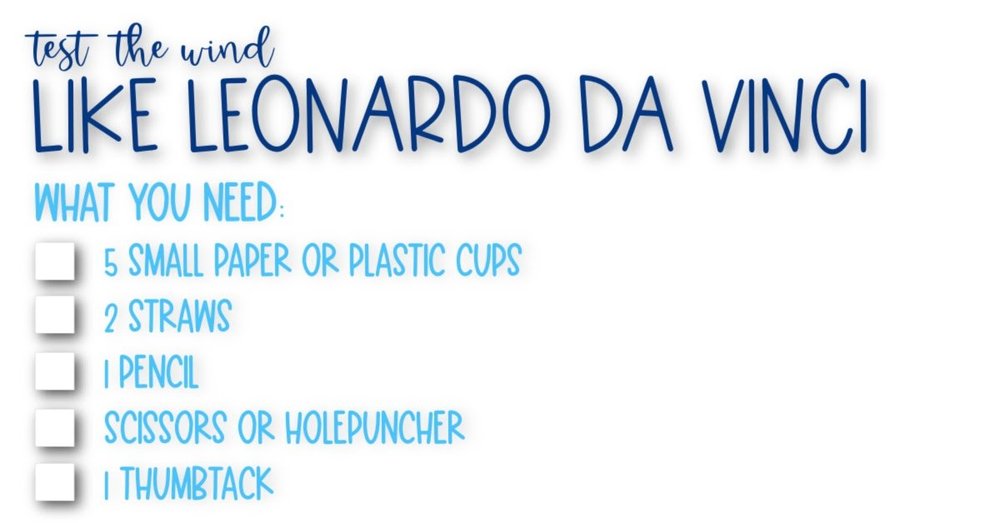 Test the Winds like da Vinci! — Play Street Museum