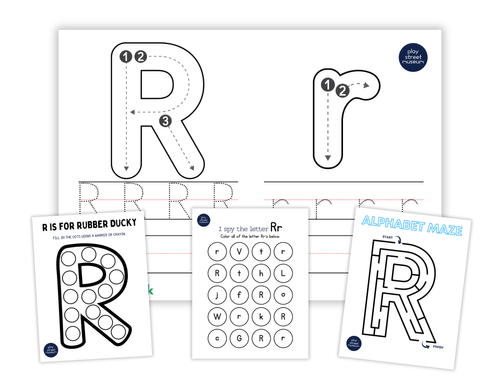 I Spy The Letter R — Play Street Museum