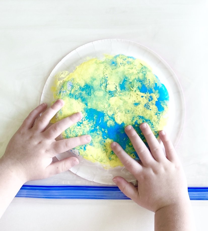 Mess Free Planet Painting — Play Street Museum