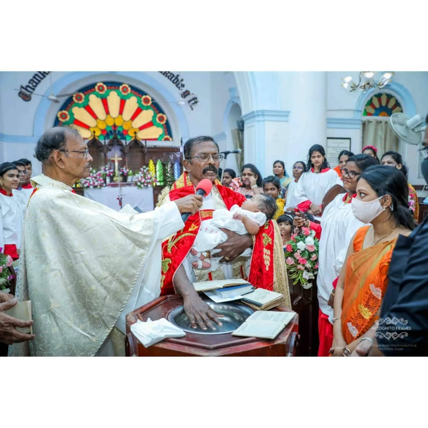 Another beautiful Baptism in Christ Church!! Sharing a glimpse from Ishana's #Baptism which was on #Eastersunday in the grand, old, Christ Church ❤

Baptism // 
2021 &copy; Incognito Frames

Venue: Christ Church, Madras
Baptism Basket: @sonas_lil_wor