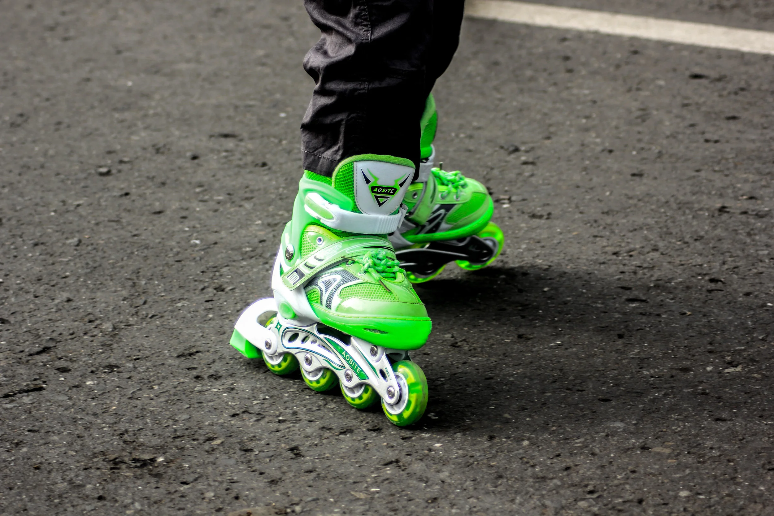 Rollerskating to church in Caracas, Venezuela