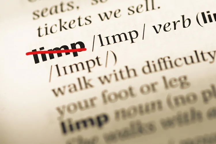 No need for that limp