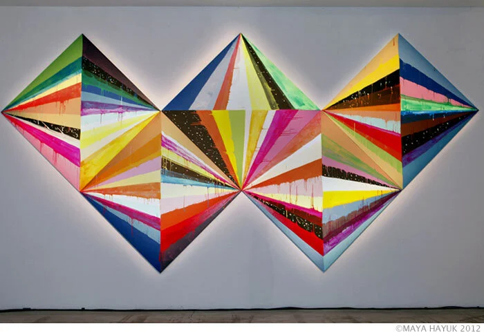 Not my work. Just a piece by Maya Hayuk, My favorite artist.