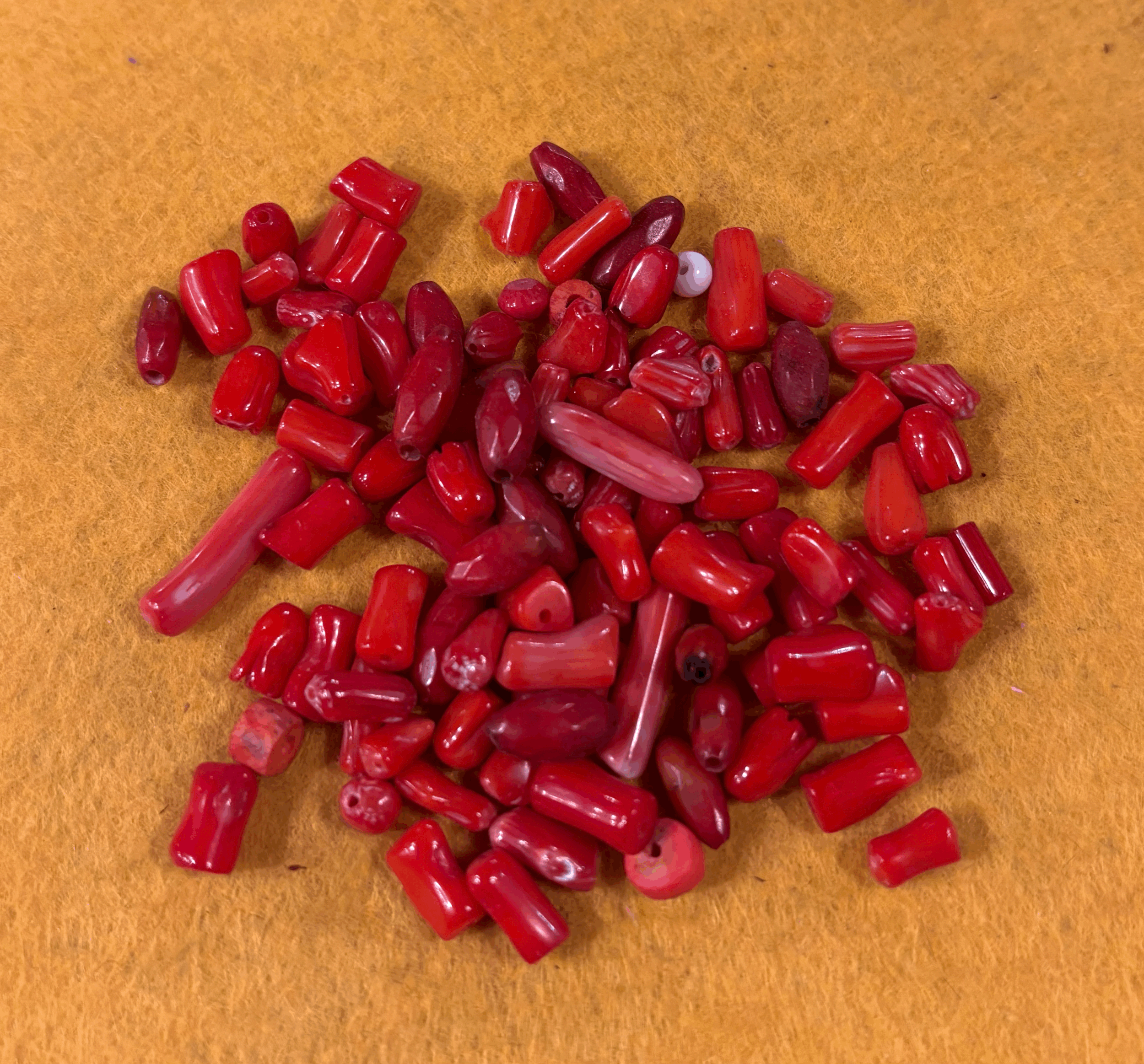 Mini Red Coral Scoop