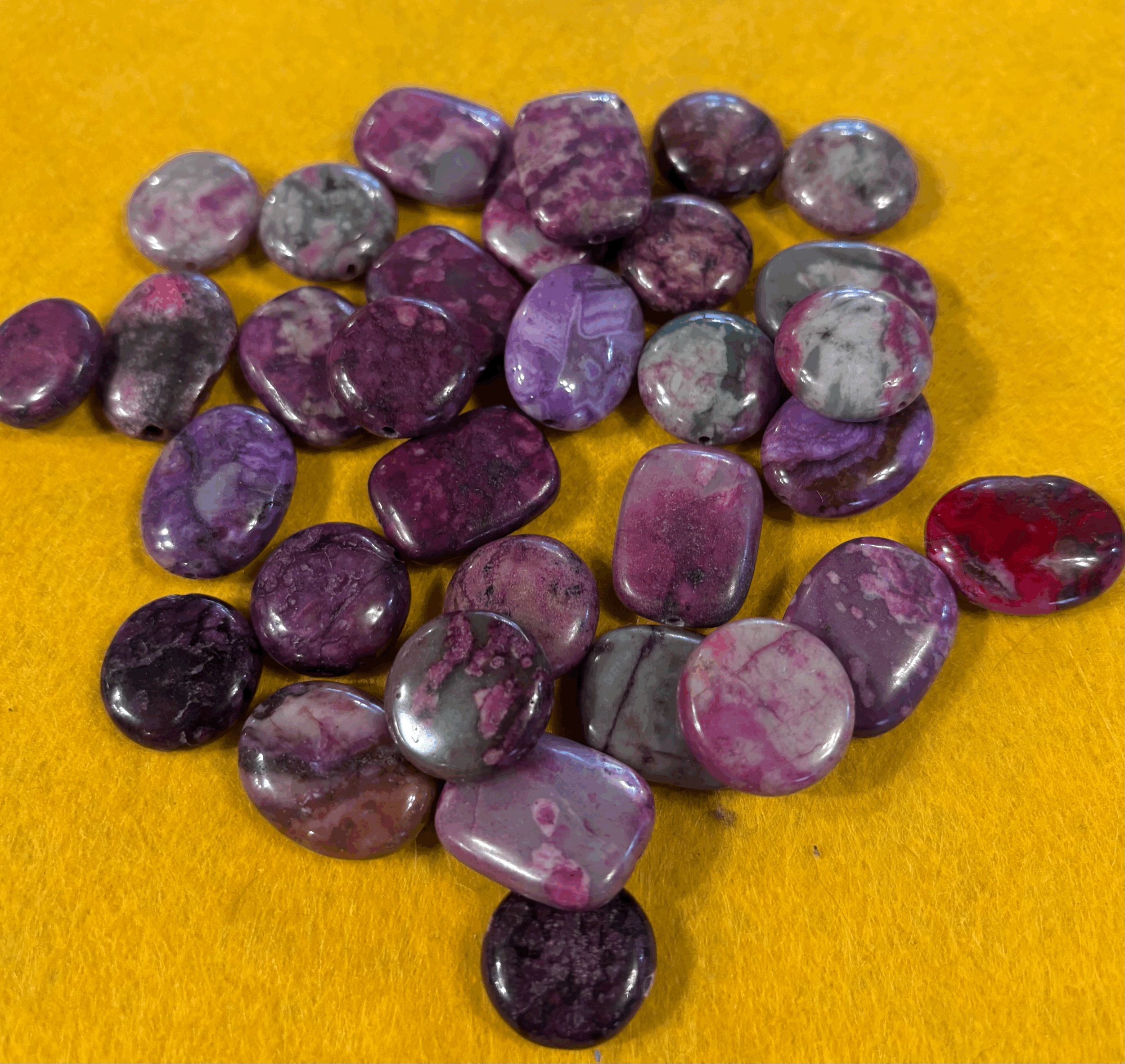 Blush Violet Jasper Stone