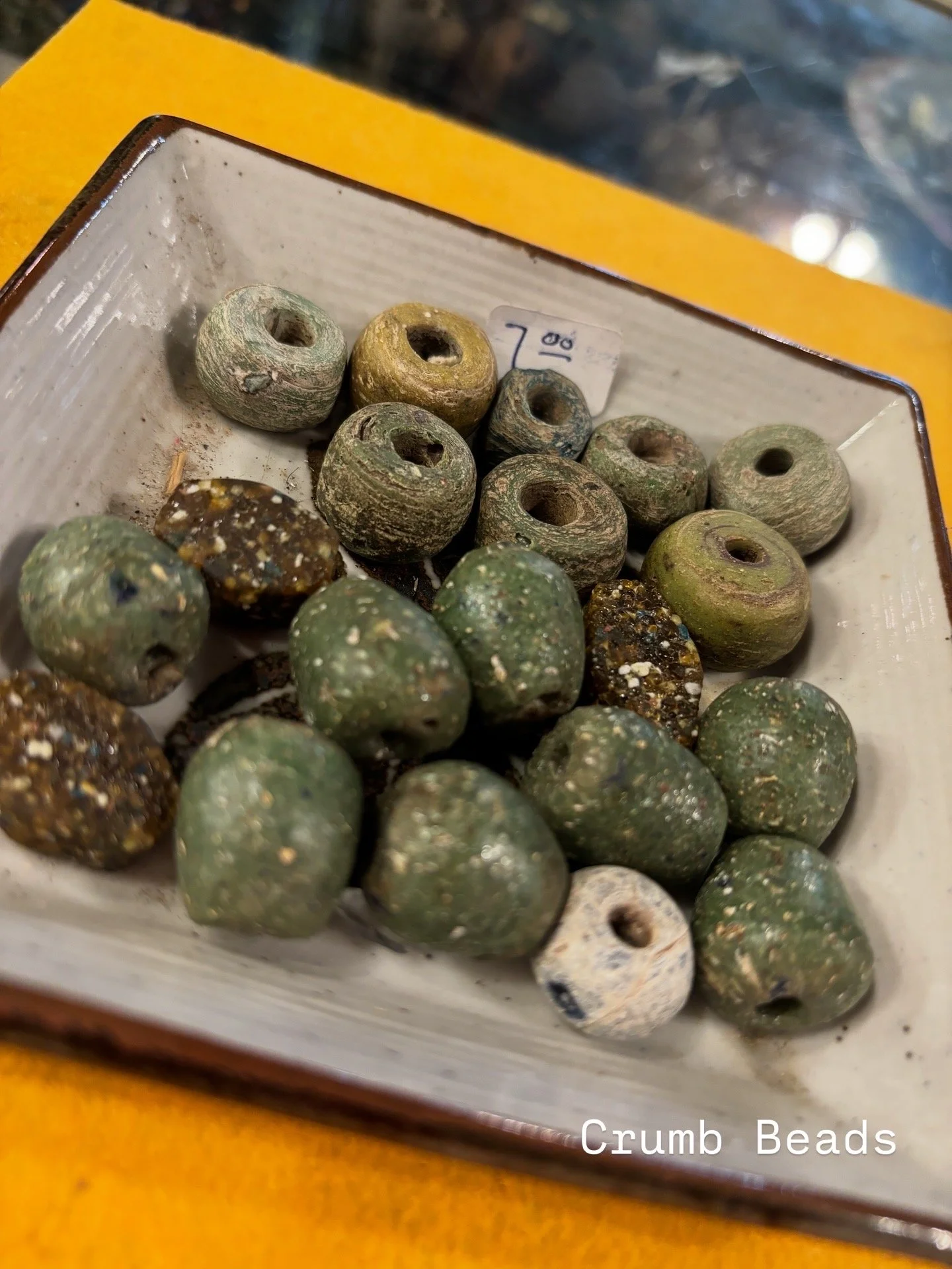 Glass Crumb Beads