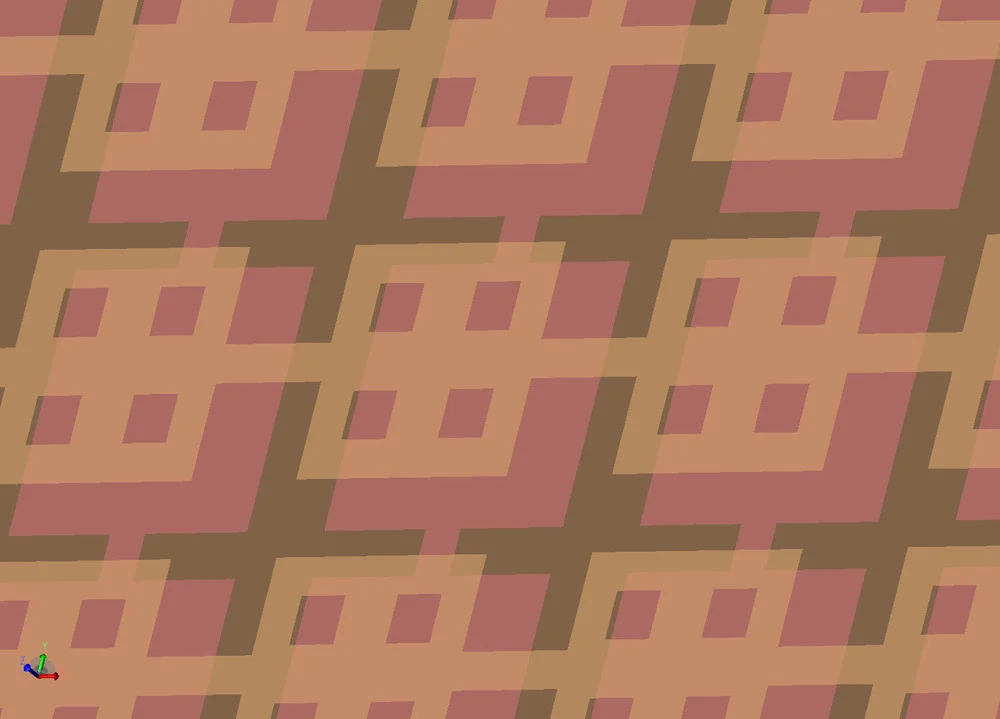 Four-square Pattern