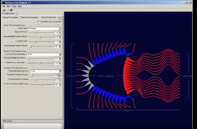 Rotman Lens Design Software (RLD) - Synthesis, Analysis & Design — Remcom