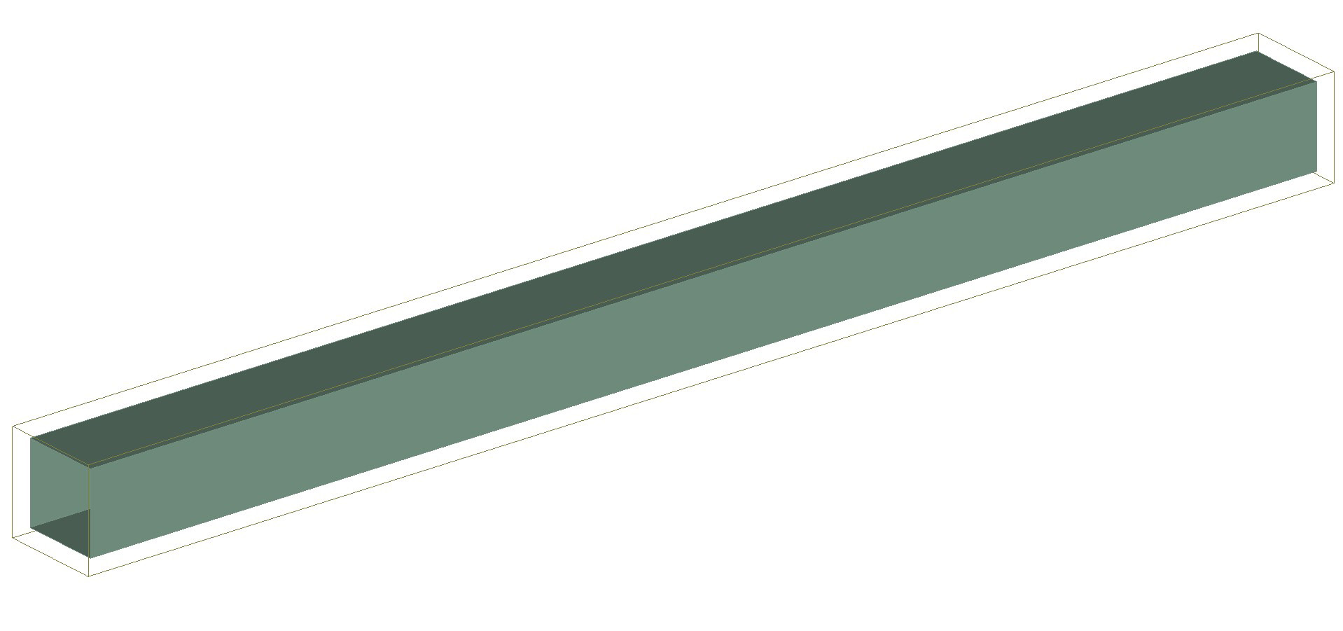 Figure 4 Study area bounds within Wireless InSite.