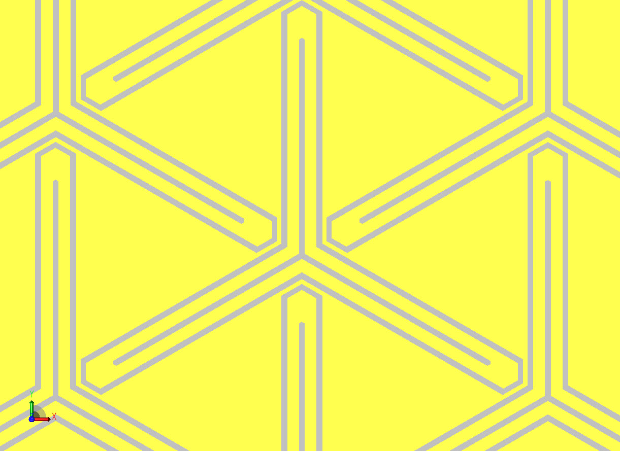 Figure 1 Geometry of the FSS.