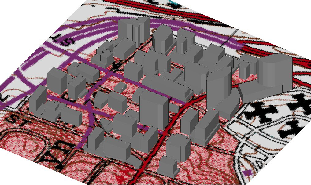 Figure 2 Scenario after imagery file has been imported.