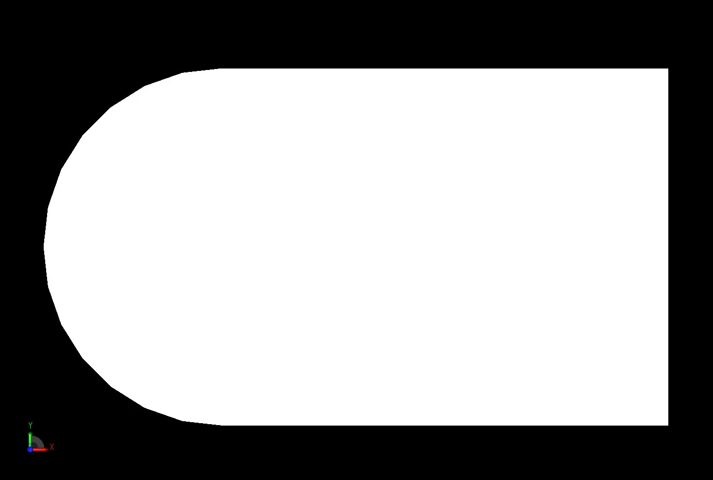 Figure 3 The Plate Cylinder geometry.