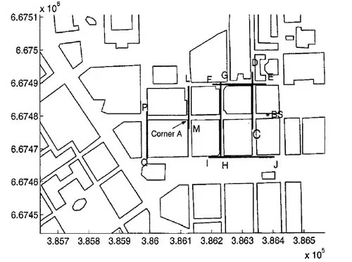 Figure 1. Map of Helsinki , Finland.
