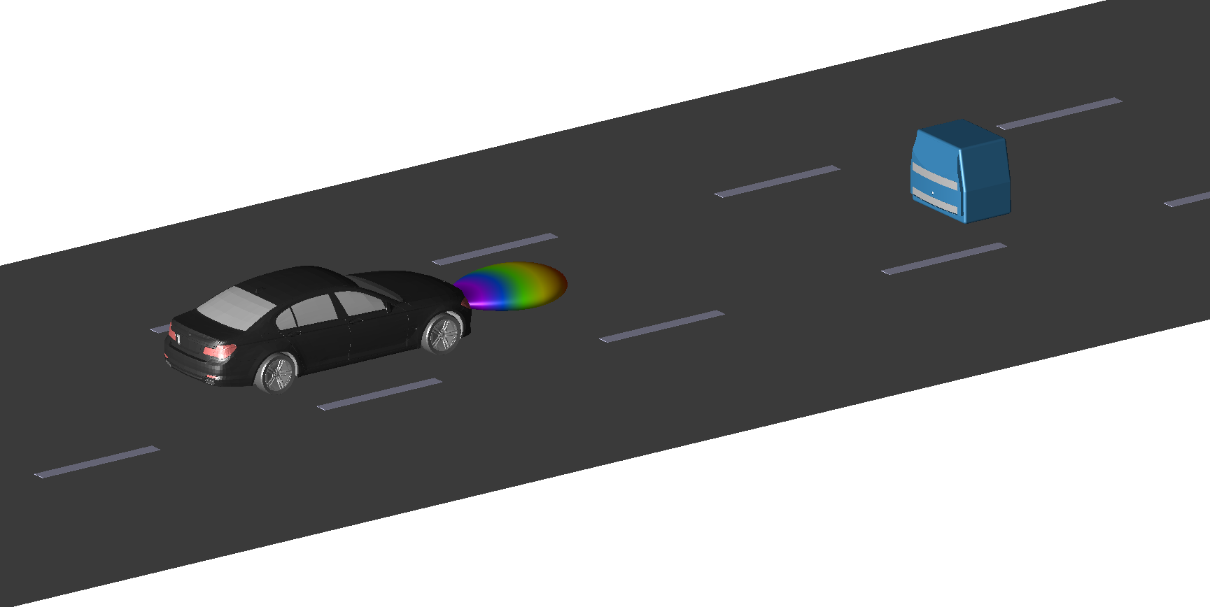 Euro NCAP vehicle target.