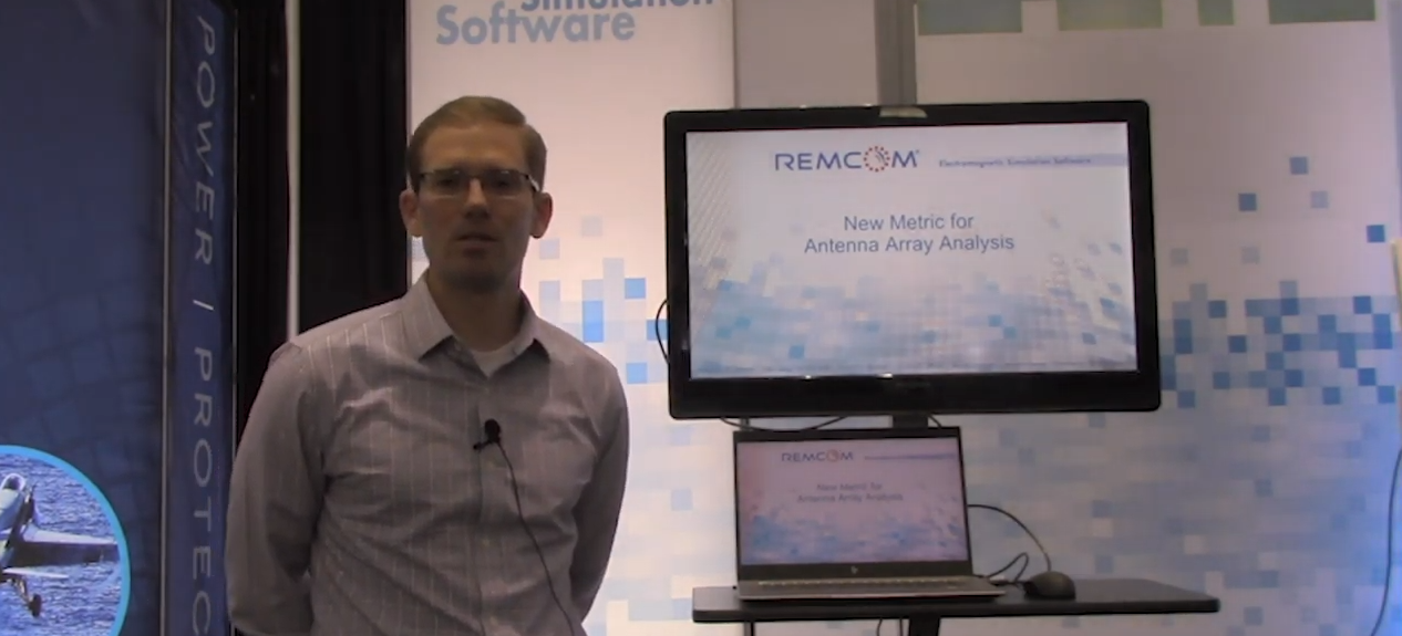 A Unique Metric for Antenna Array Analysis in XFdtd