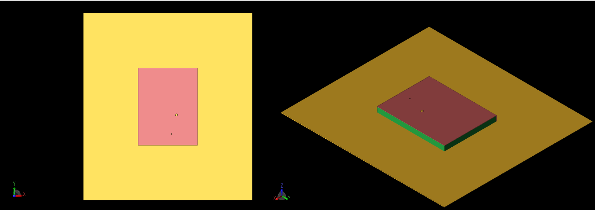 Simulation und Analyse einer tragbaren Dual-Band MIMO-Antenne - Remcom