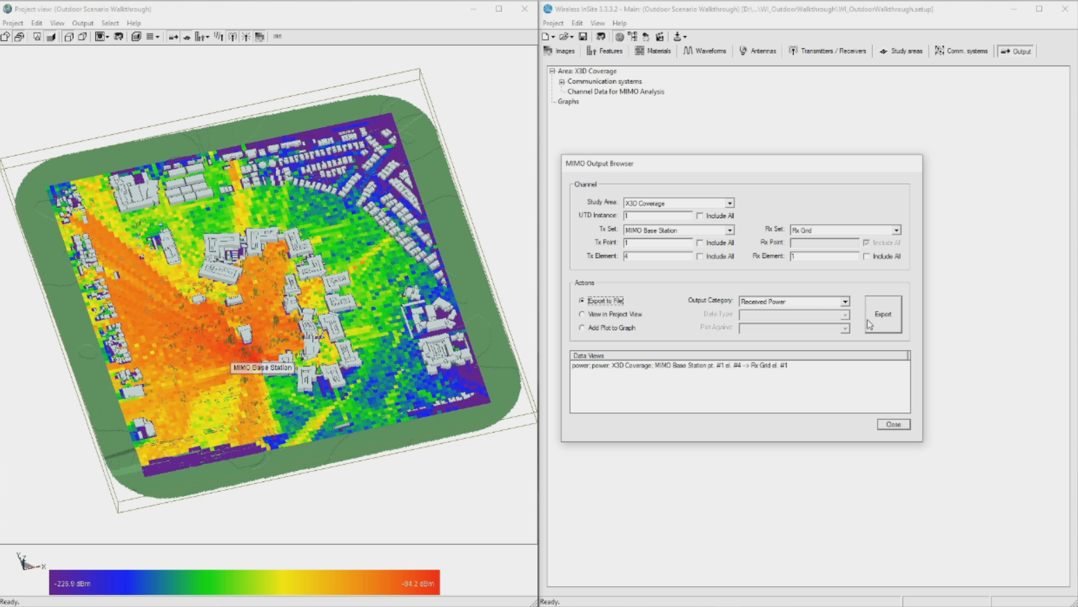 Wireless InSite Outdoor RF Propagation – Tutorial Series