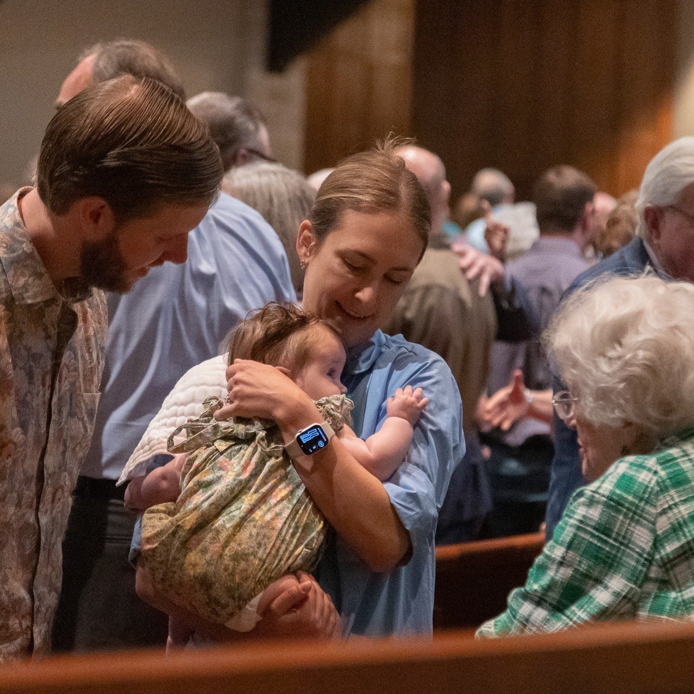 Our faith family loves to worship and learn together, and this fifth Sunday of Lent was all about being LIFE-LONG learners.