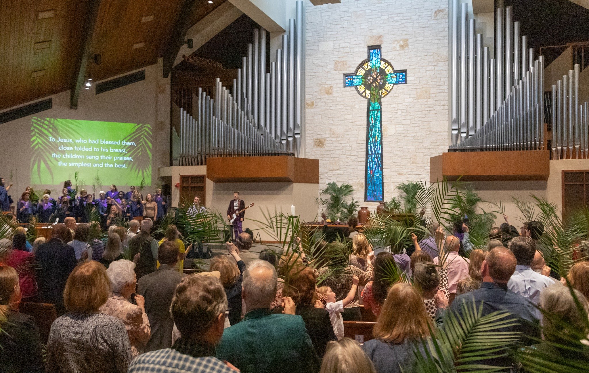 🌴Join us this Palm Sunday! We will have a full choir at both services, trumpet, children's singing, palm parade, and a first-person sermon from Pastor Emily!🌴