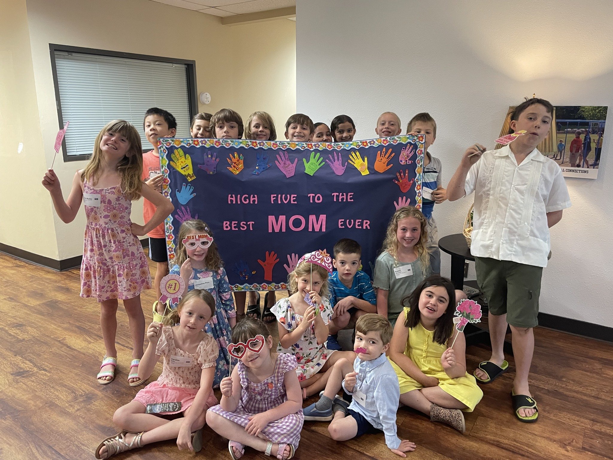 Happy Mother&rsquo;s Day to all of our fabulous, loving moms! The kids at WHPC had a fun morning singing in worship and celebrating all moms. We give you a HIGH-FIVE for everything you do. WE LOVE YOU!